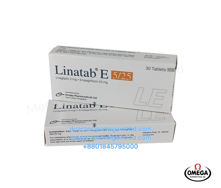 Linatab E 10mg+5mg/25mg+5mg
