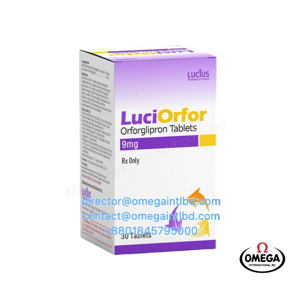 Luciorfor 0.8mg/14.5mg/17.2mg/2.5mg/5.5mg/9mg