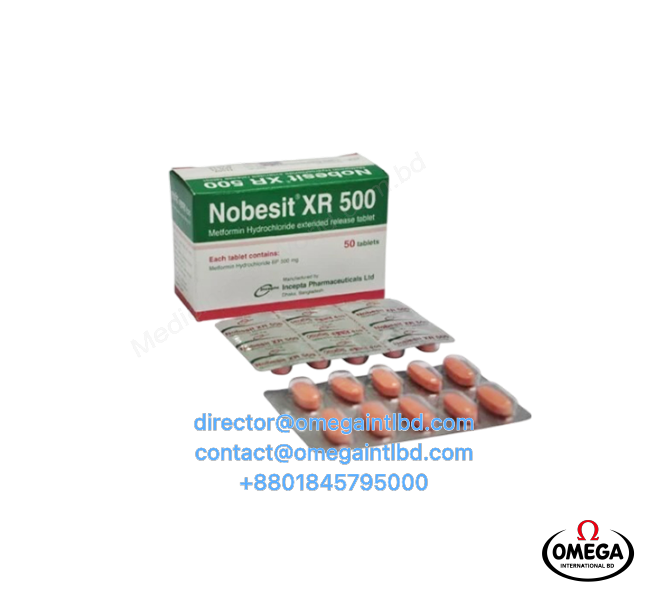 Nobesit XR 1000mg/500mg