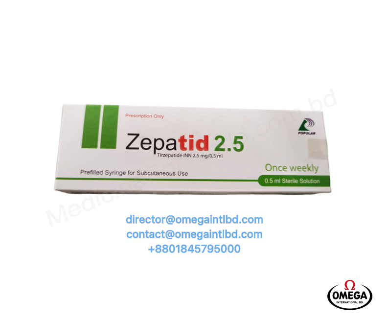 Zepatid 2.5mg/5mg/7.5mg