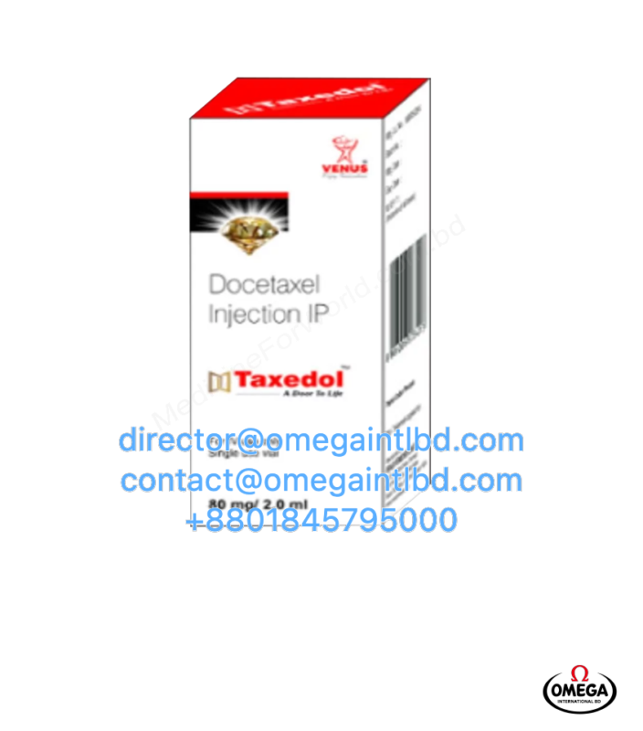 Taxedol 20mg/ 80mg / 0.5ml/ 2ml/400mg/100mg / 16ml/ 4ml