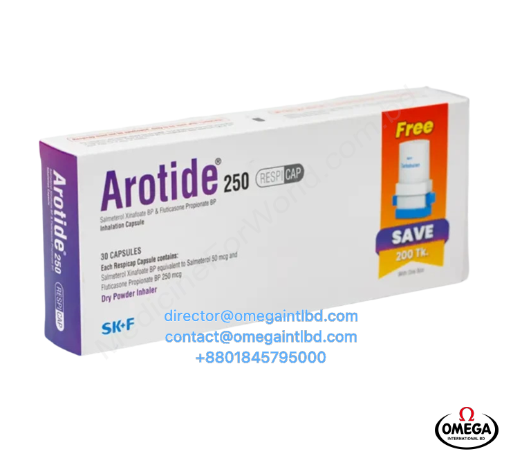 Arotide 50 mcg+250 mcg