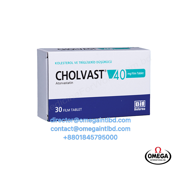 CHOLVAST 20mg/40mg