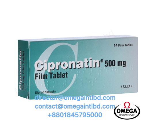 CIPRONATIN 500mg/750mg