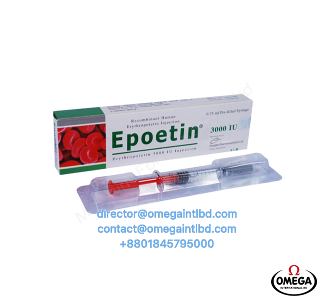Epoetin 2000 IU/3000 IU/4000 IU/5000 IU