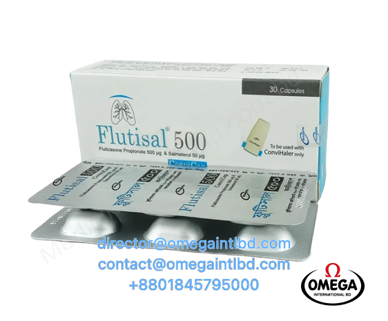 Flutisal 50 mcg+100 mcg/50 mcg+250 mcg/50 mcg+500 mcg