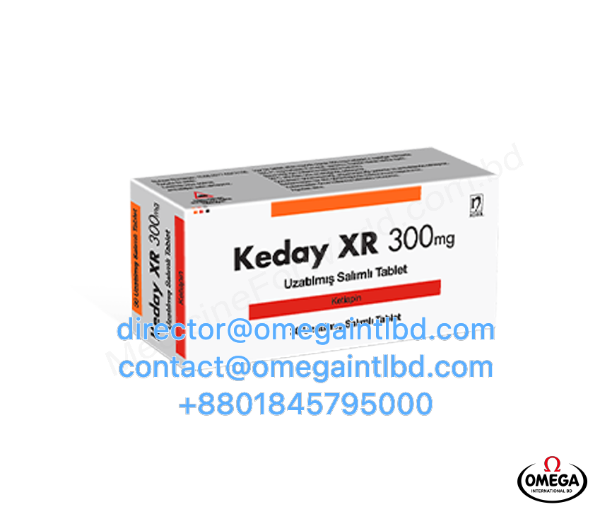 KEDAY XR 150mg/200mg/300mg/400mg/50mg