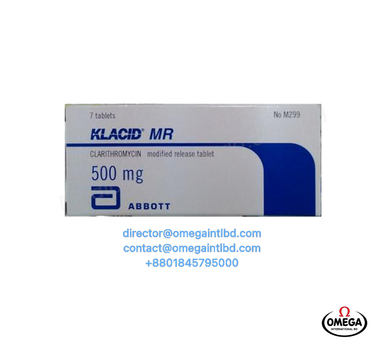 KLACID MR 500mg