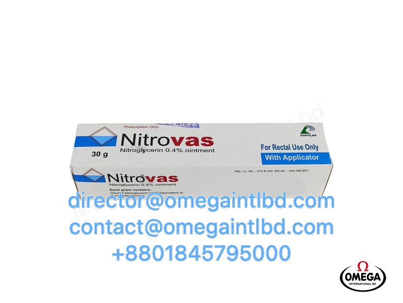 Nitrovas 30gm/ 0.4%
