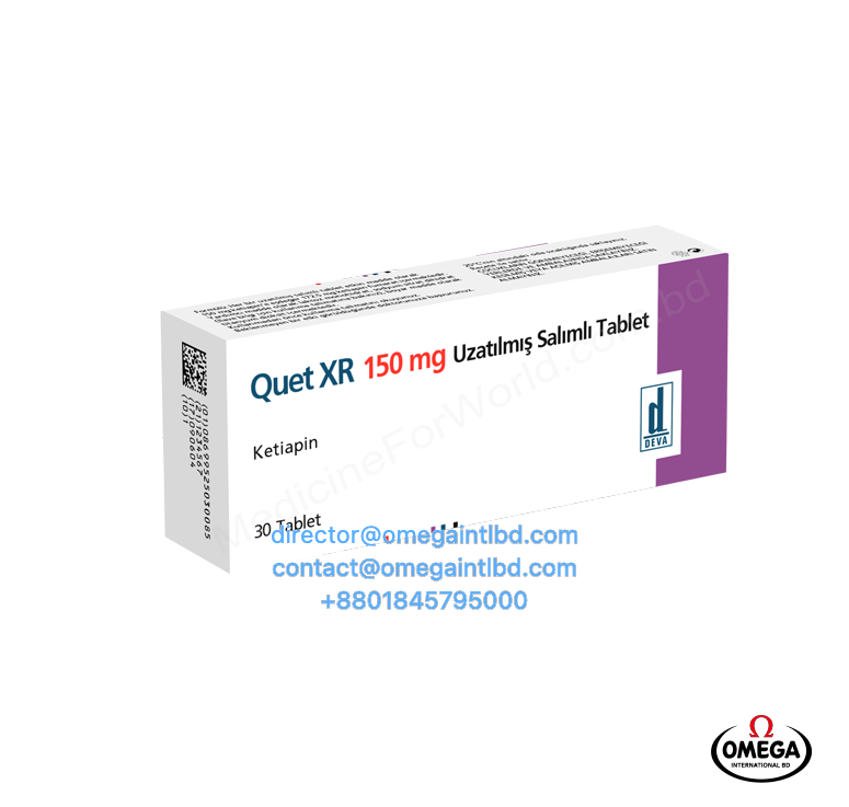 QUET XR 150mg/200mg/300mg/400mg/50mg