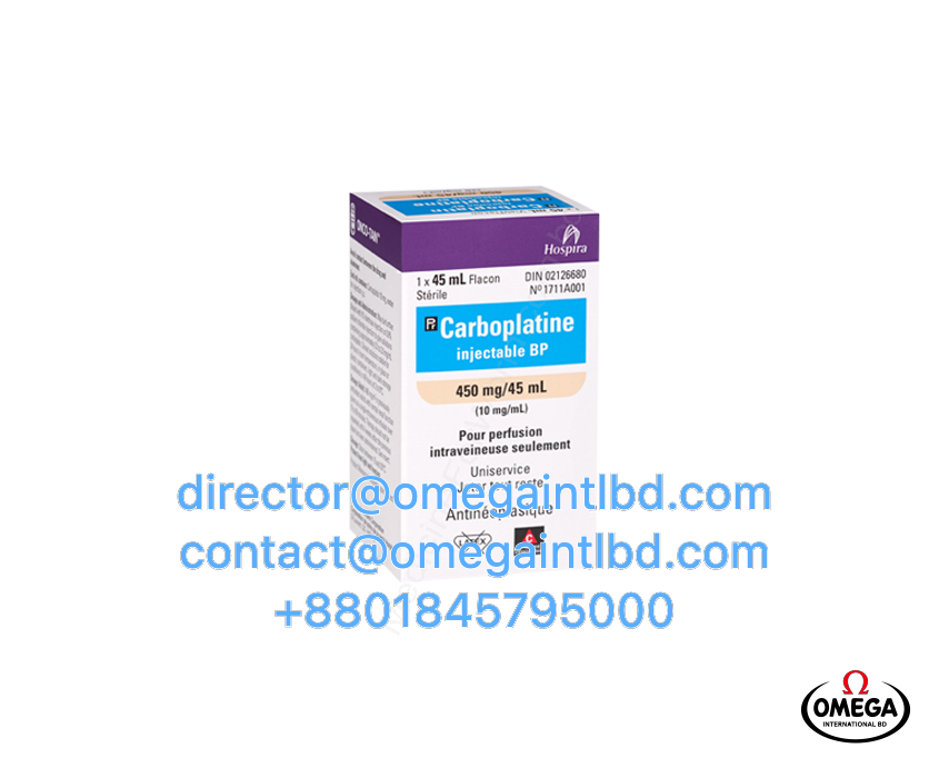 Carboplatine 150mg- 15ml- 450mg- 45ml- 50mg- 5ml