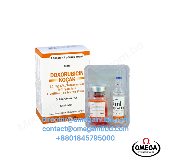 DOXORUBICIN-KOCAK 10mg- 50mg