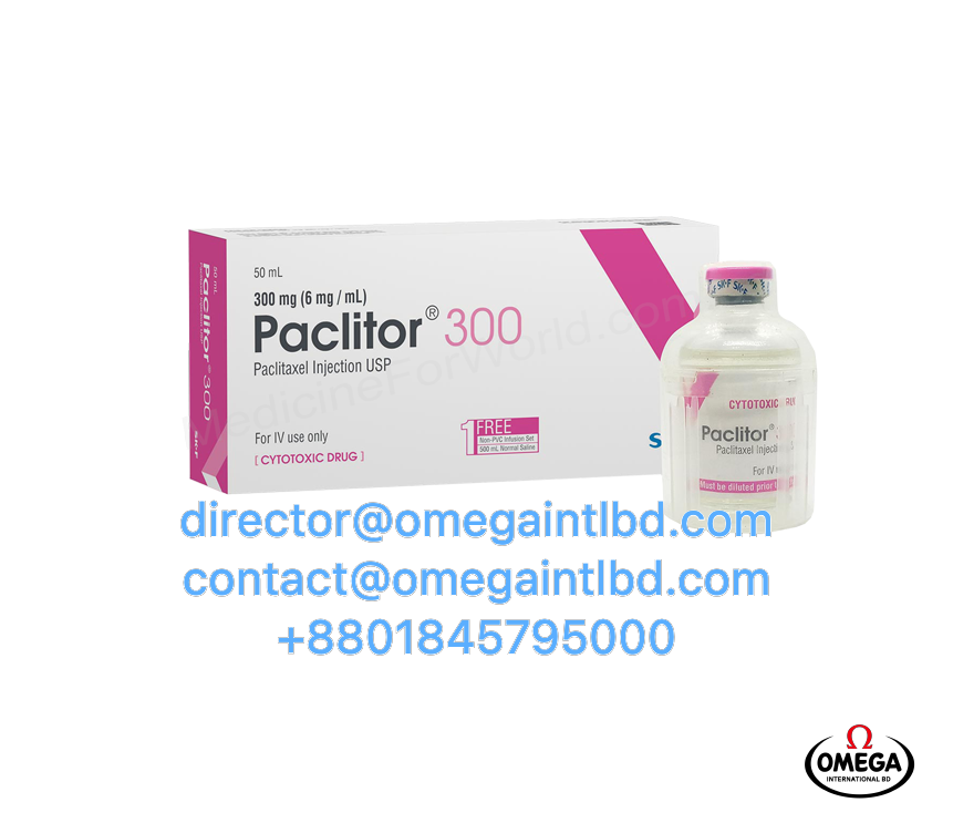 Paclitor 100mg/ 16.7ml- 300mg/ 50ml